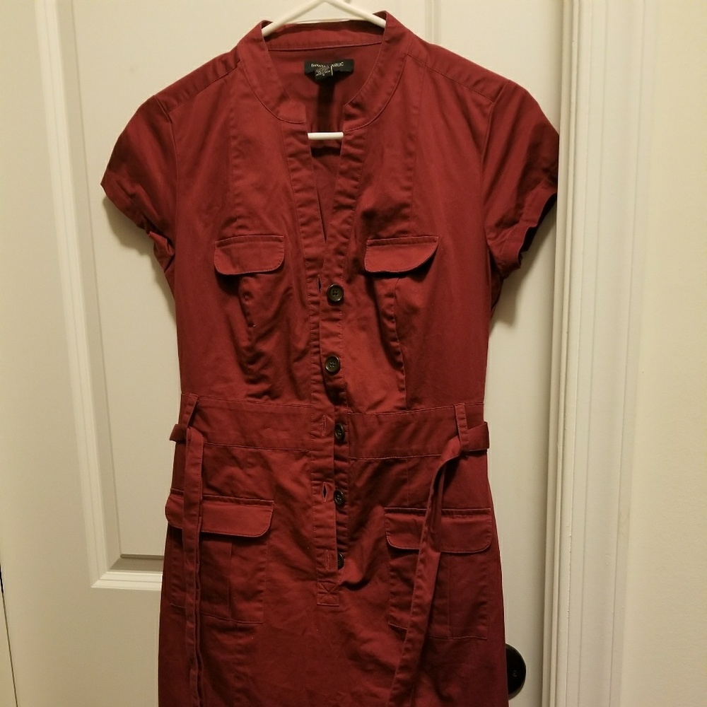 Button down dress